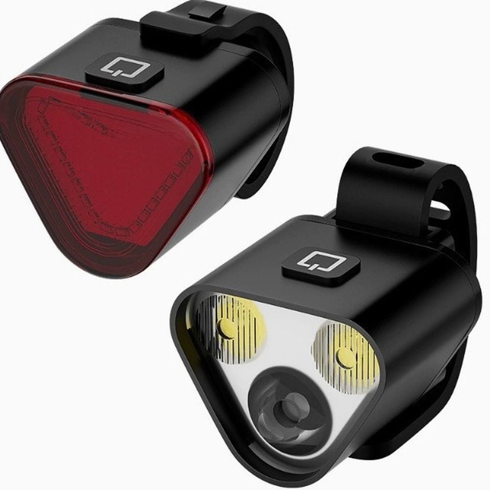 Bike Light Set Front Rear 500LM LED T6+2 XTE Beads IP4 Rainproof Type C