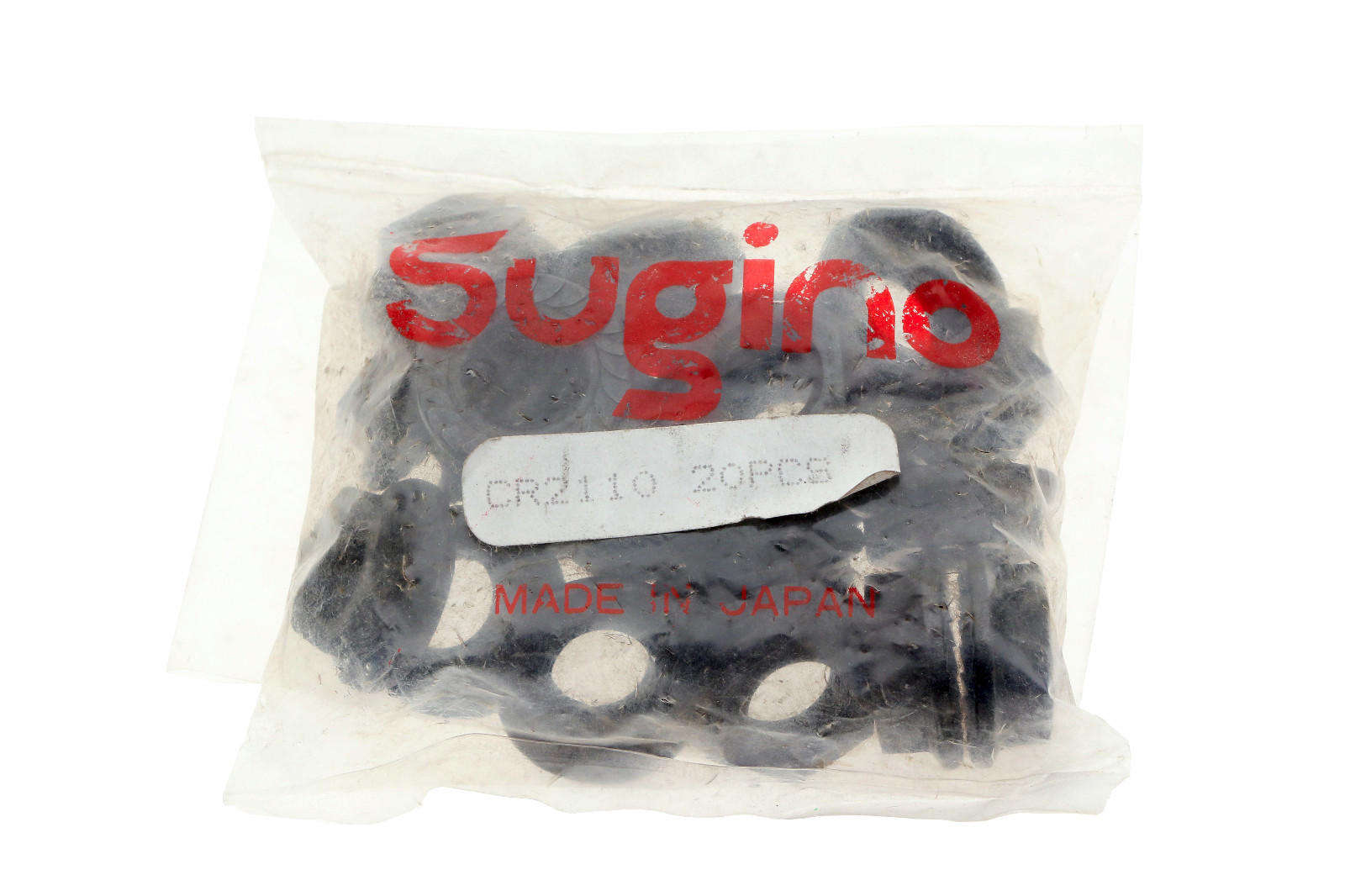 Sugino Bottom Bracket Crank Arm Nuts Quantity 20 in Bag CR2110 Black NEW