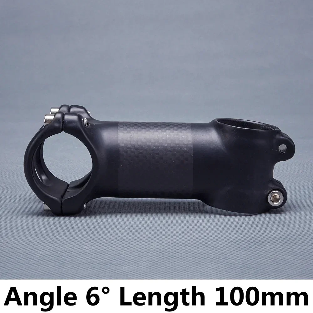 6/17 Degrees Carbon Bicycle Stem Mountain Road Bike Stem Length 60-120mm