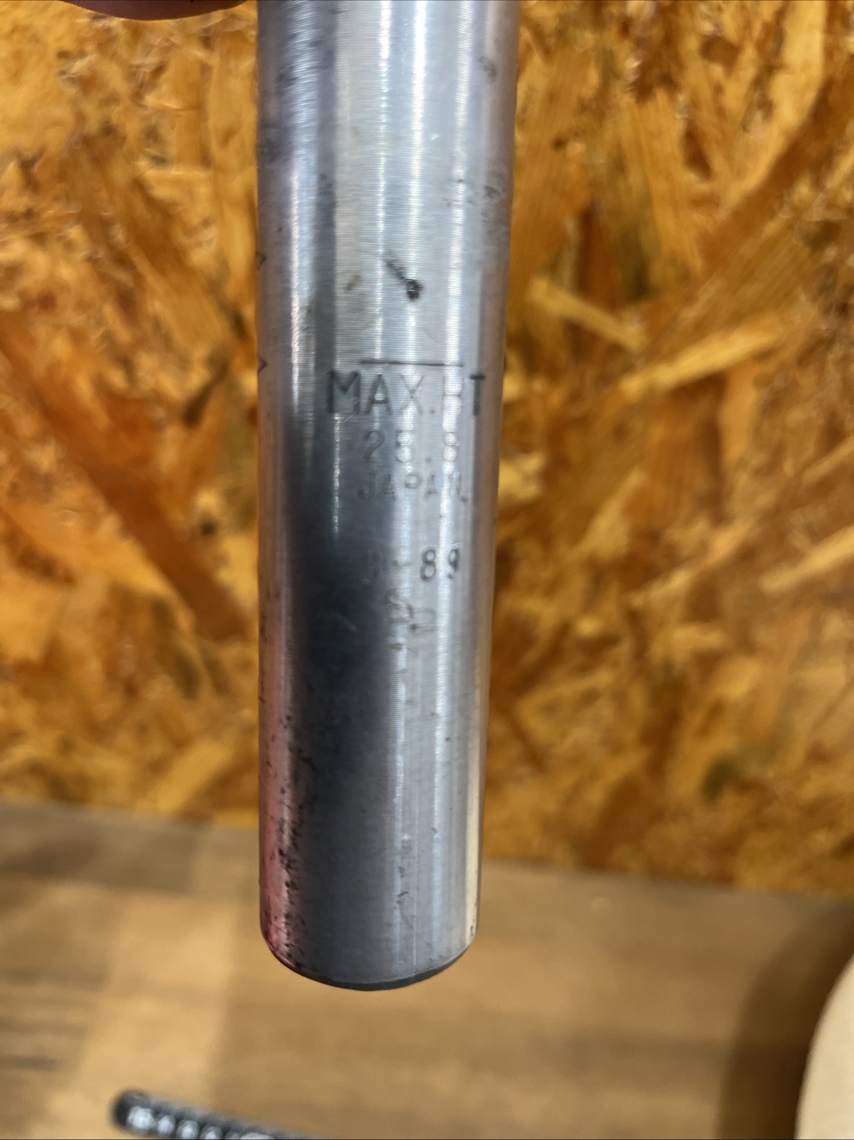1980 SR Sakae Used Aluminum Seatpost 25.8 mm Silver JAPAN