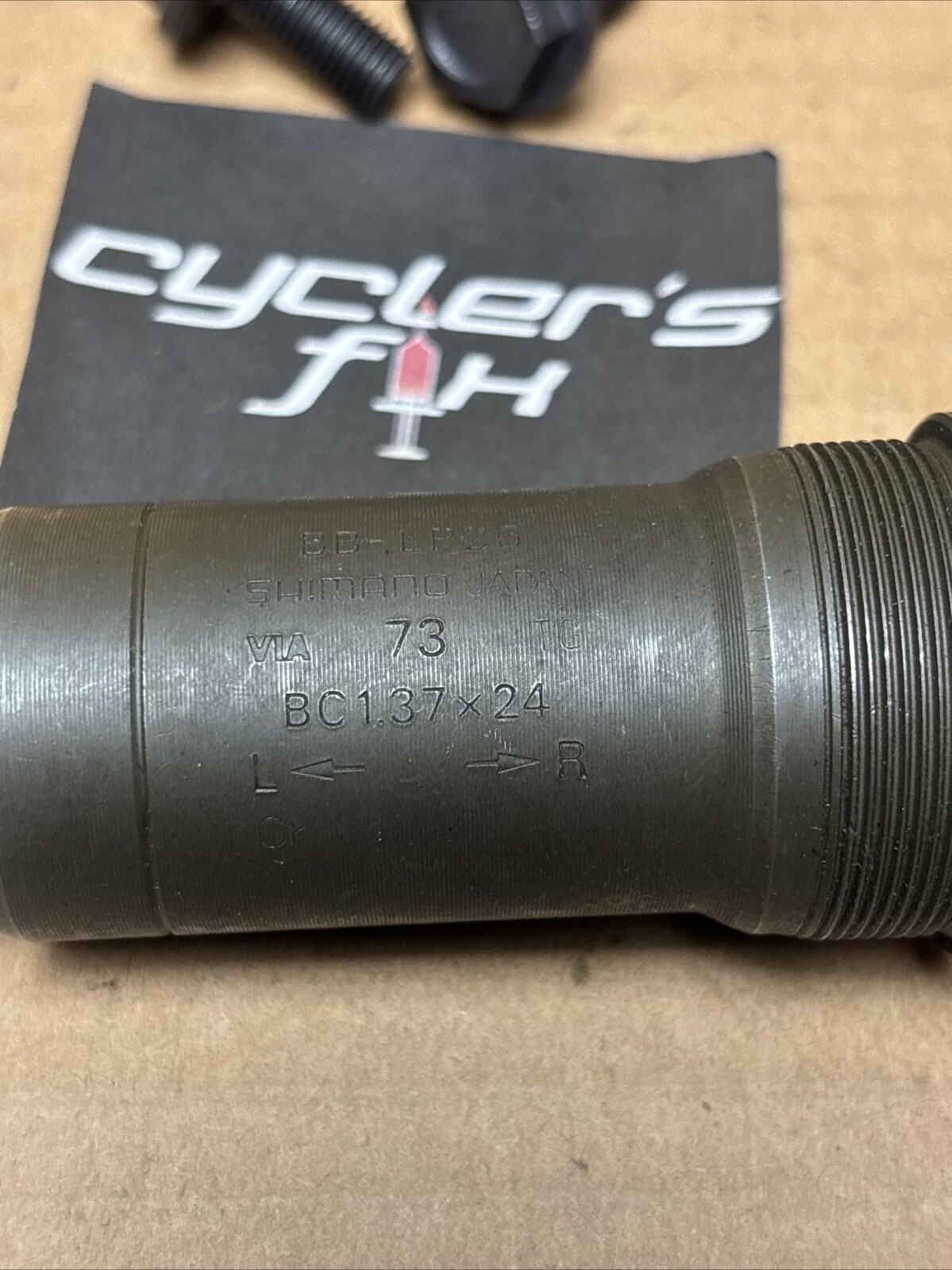 NOS 90’s Shimano 73x 114mm BB-LP26 (Right Only) MTB Bottom Bracket Deore Japan