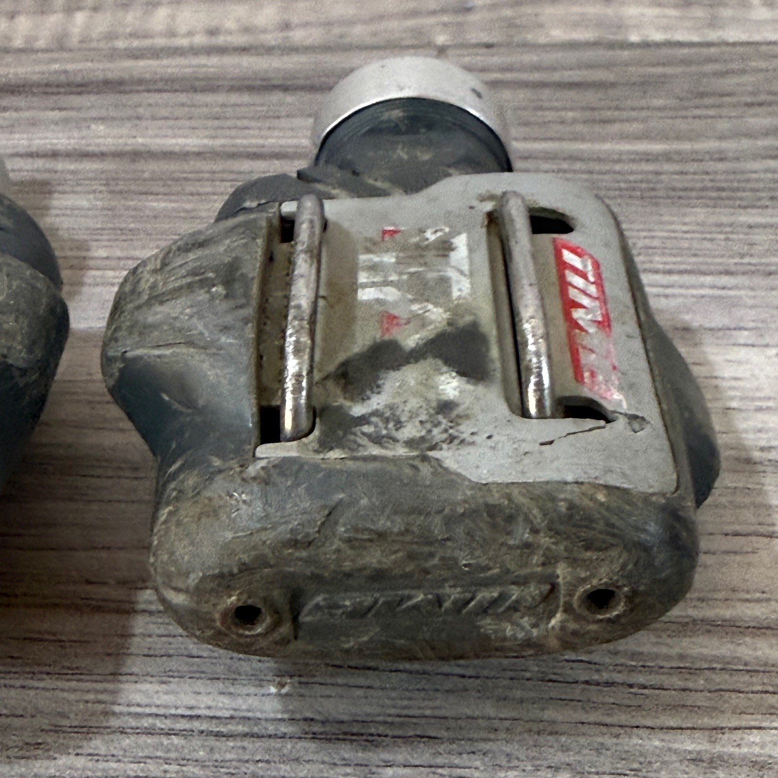 Time ATAC MTB Composite Mountain Bike Clipless Pedals Gray MISSING PLATFORM