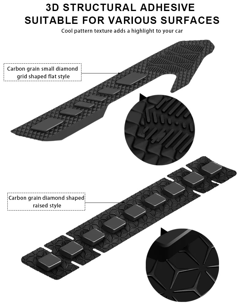 Bicycle Chainstay Protector Pad MTB 3D Silicone Chain Stay Frame Guard for Road