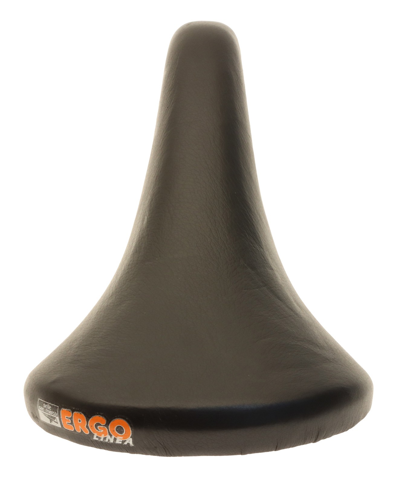 Selle San Marco Ergo Linea Saddle Steel Black Smooth Leather 80s NOS NEW