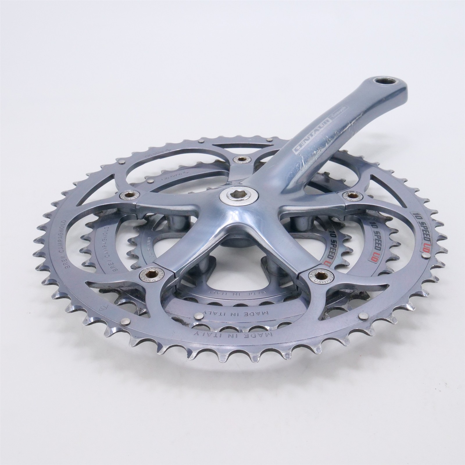 Campagnolo Centaur Crankset Triple 52/42/30t 10 Speed 170mm 3x Square Taper