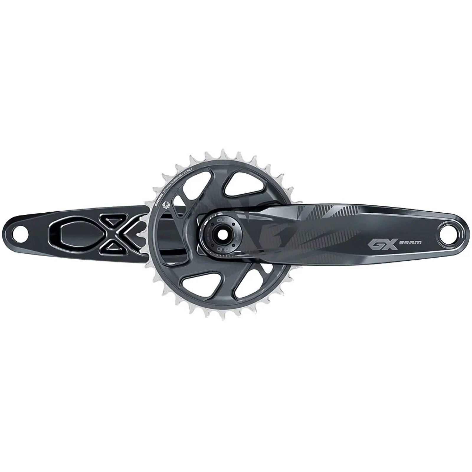SRAM GX Eagle Boost Crankset – 170mm, 12-Speed, 32T, Dub Wide Spindle Interface,
