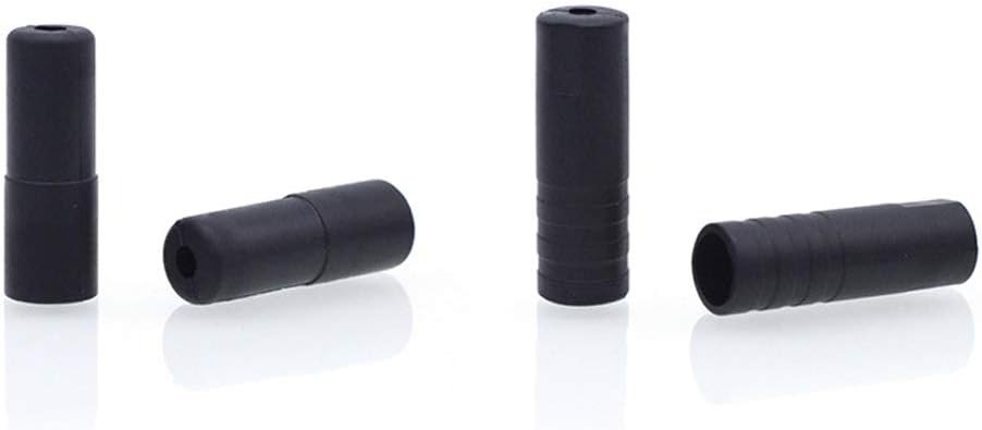 100 Pieces Bike Bicycle Plastic 5Mm Brake Cable Housing Ferrule End Caps and 100