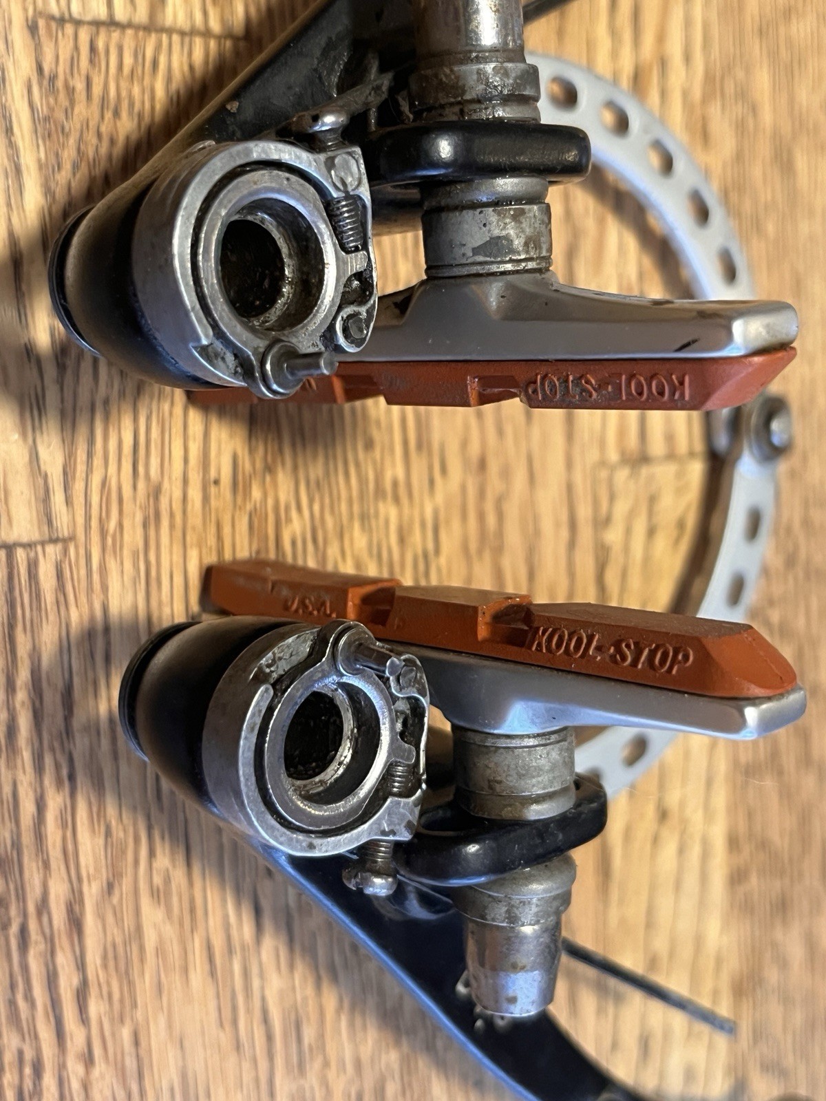 Vintage Avid Arch Rival 50 V-brake set, Front And Rear