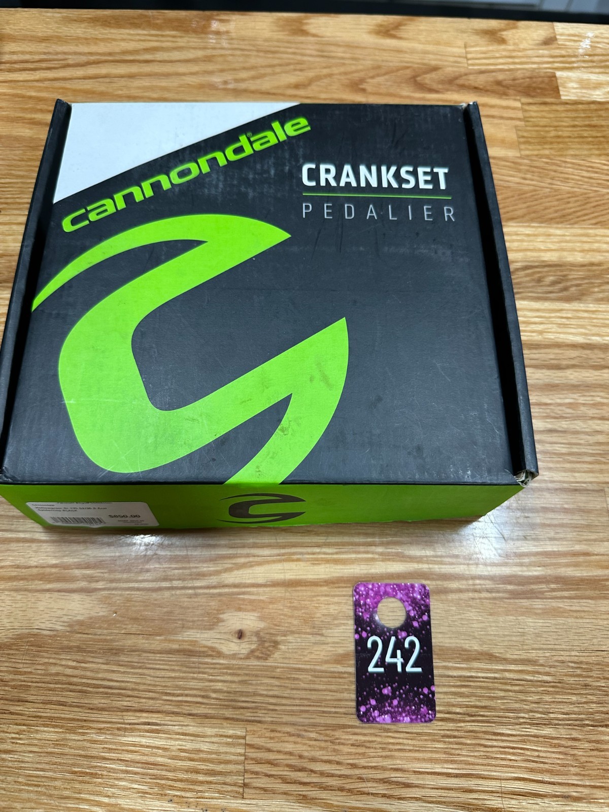 Cannondale HollowGram Si SpiderRing 175mm 52/36 #242