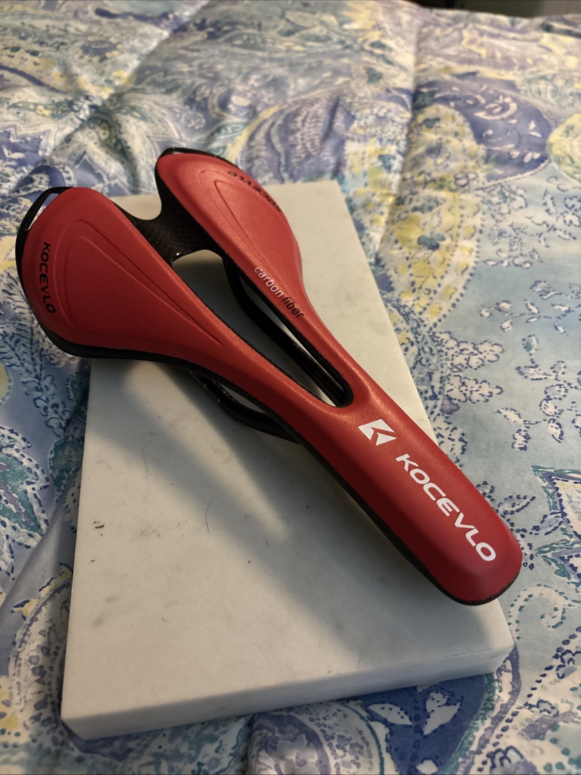 Kocevlo 3D Printed Carbon Saddle Road Bike 142mm 130 Grams