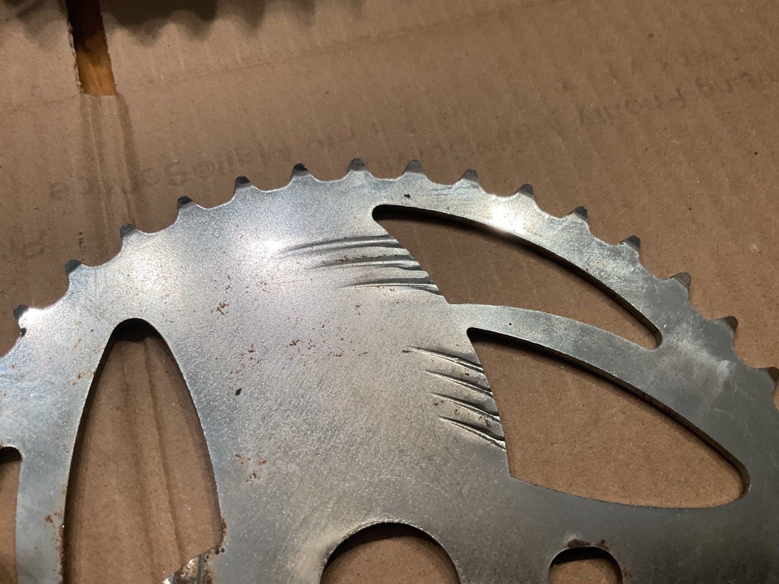 Chainwheel 43 Tooth RARE “Birds In Flight”