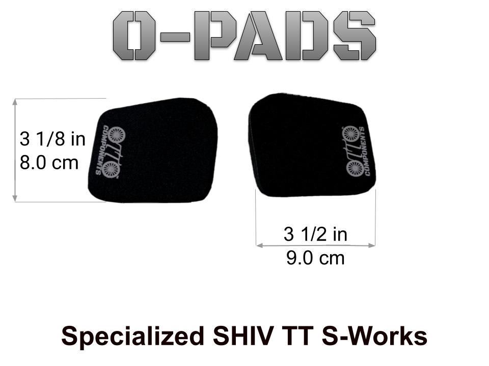 Specialized SHIV TT S-Works Arm Pads Official Velcro® Aero Tri TT Handlebars
