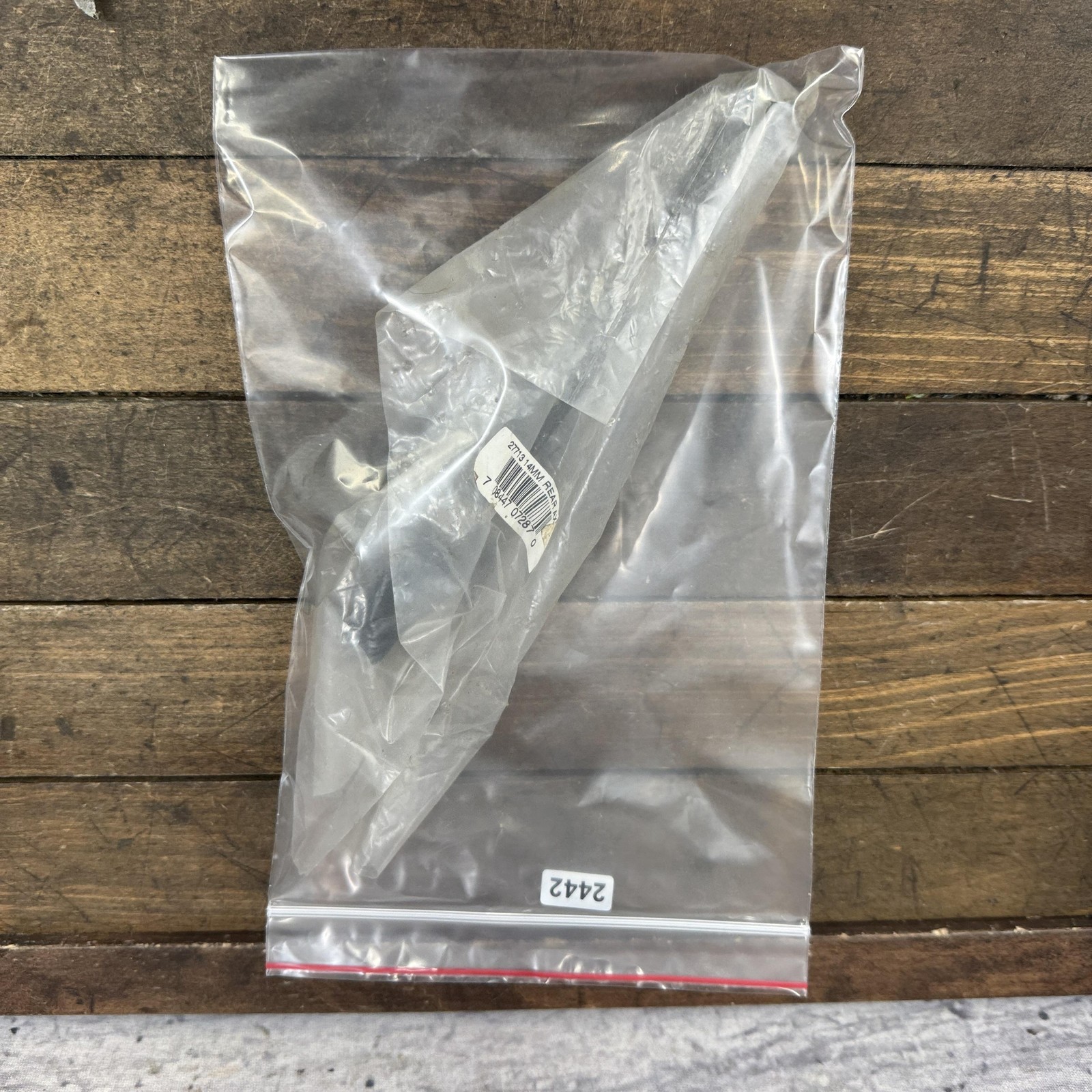 14mm BMX Rear Hub Axle Sealed Bearing NOS Vintage Nutted Bike Wheel