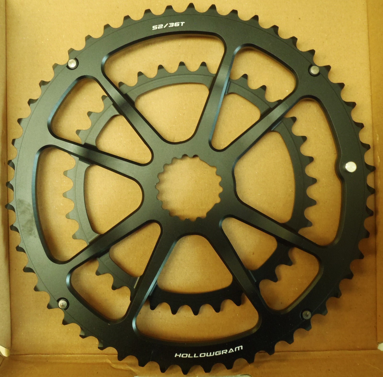 SPIDERING ROAD 8- ARM mid-COMPACT 52/36T CHAIN RING KP408 BIKE PARTS 22-3