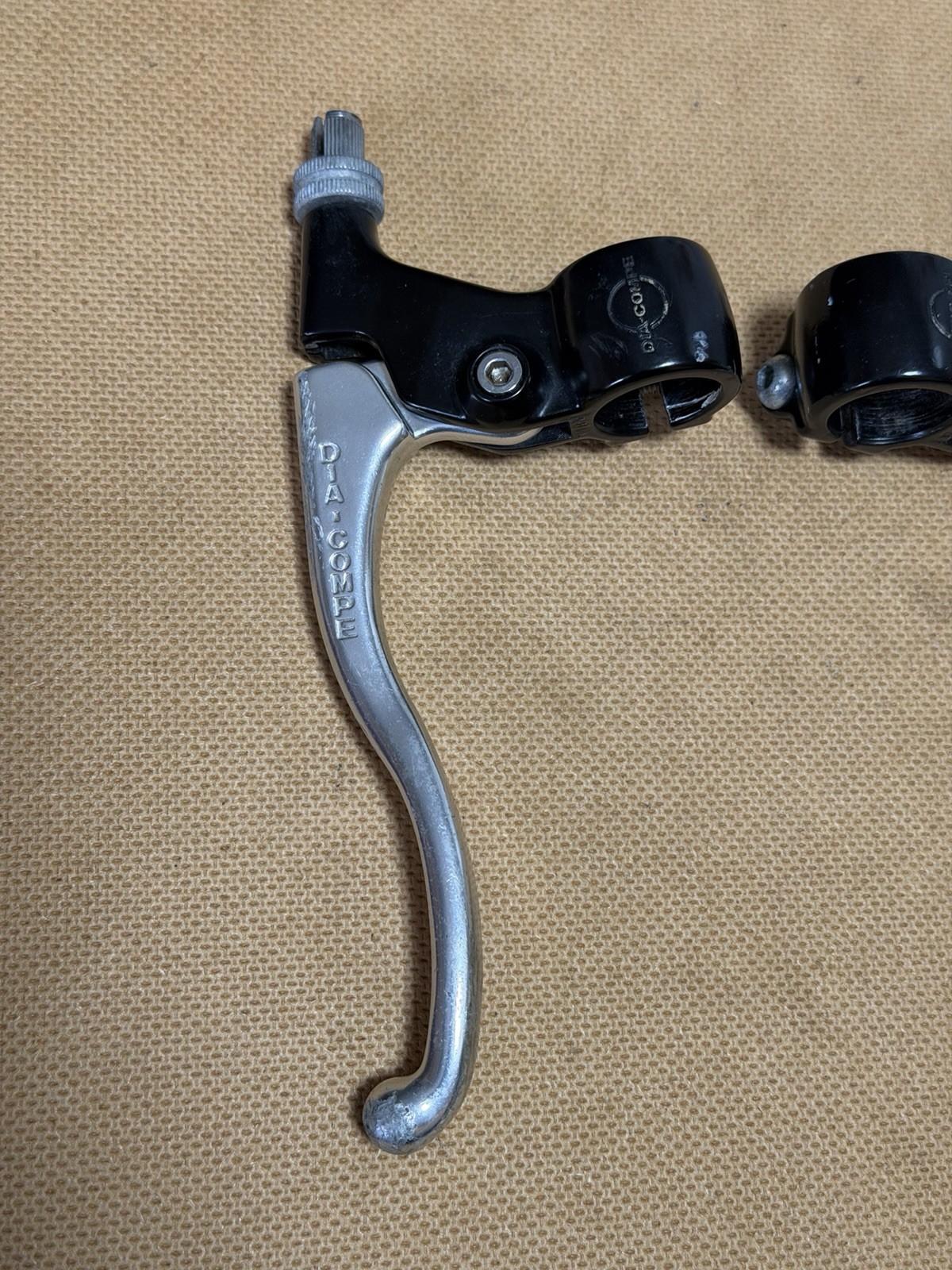 Vintage Dia Compe 4-Finger Brake Levers Old School MTB ATB Cruiser 1983 Japan