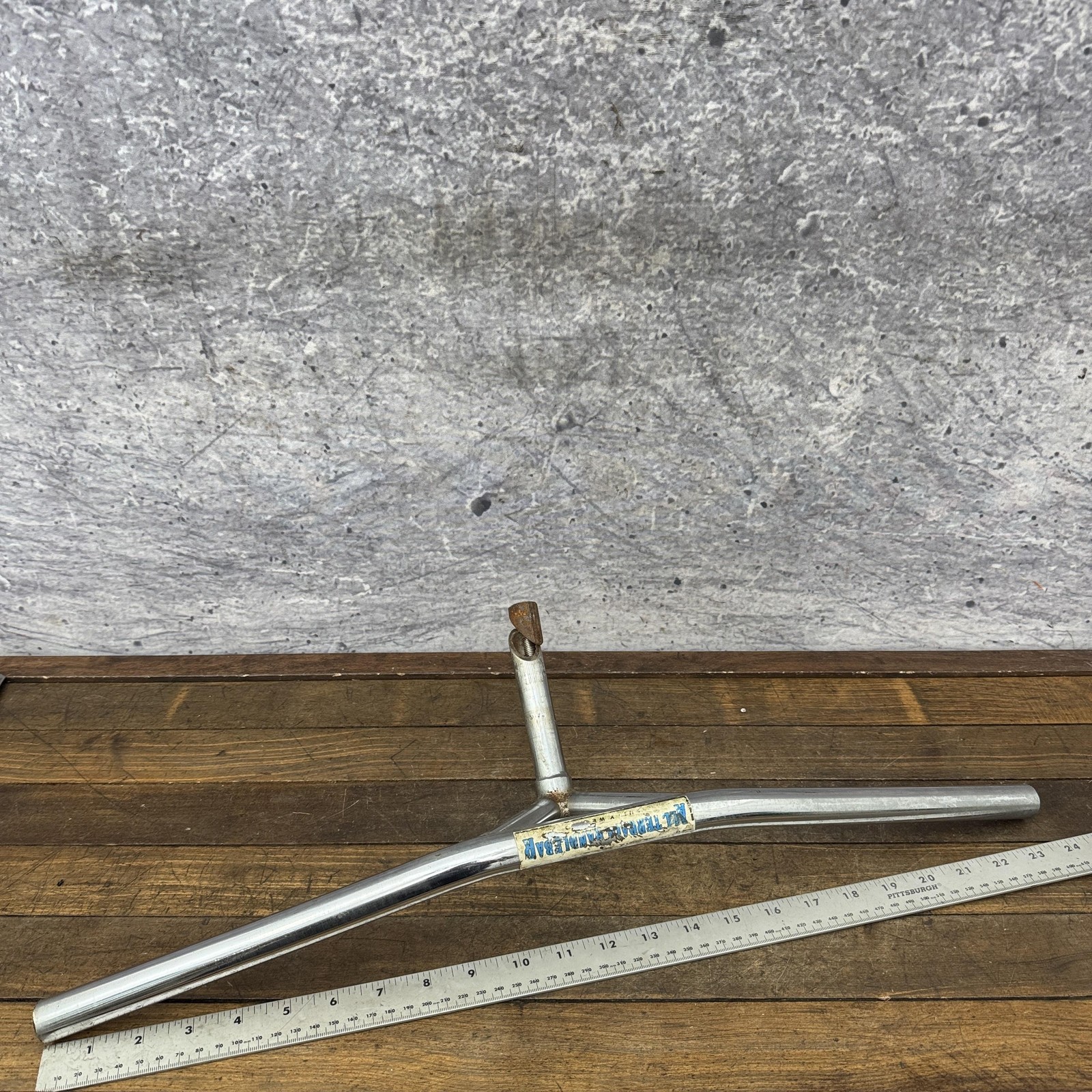 Vintage Bull Moose Handlebar 21.1mm Quill Mountain All Terrain 80s Raleigh MTB