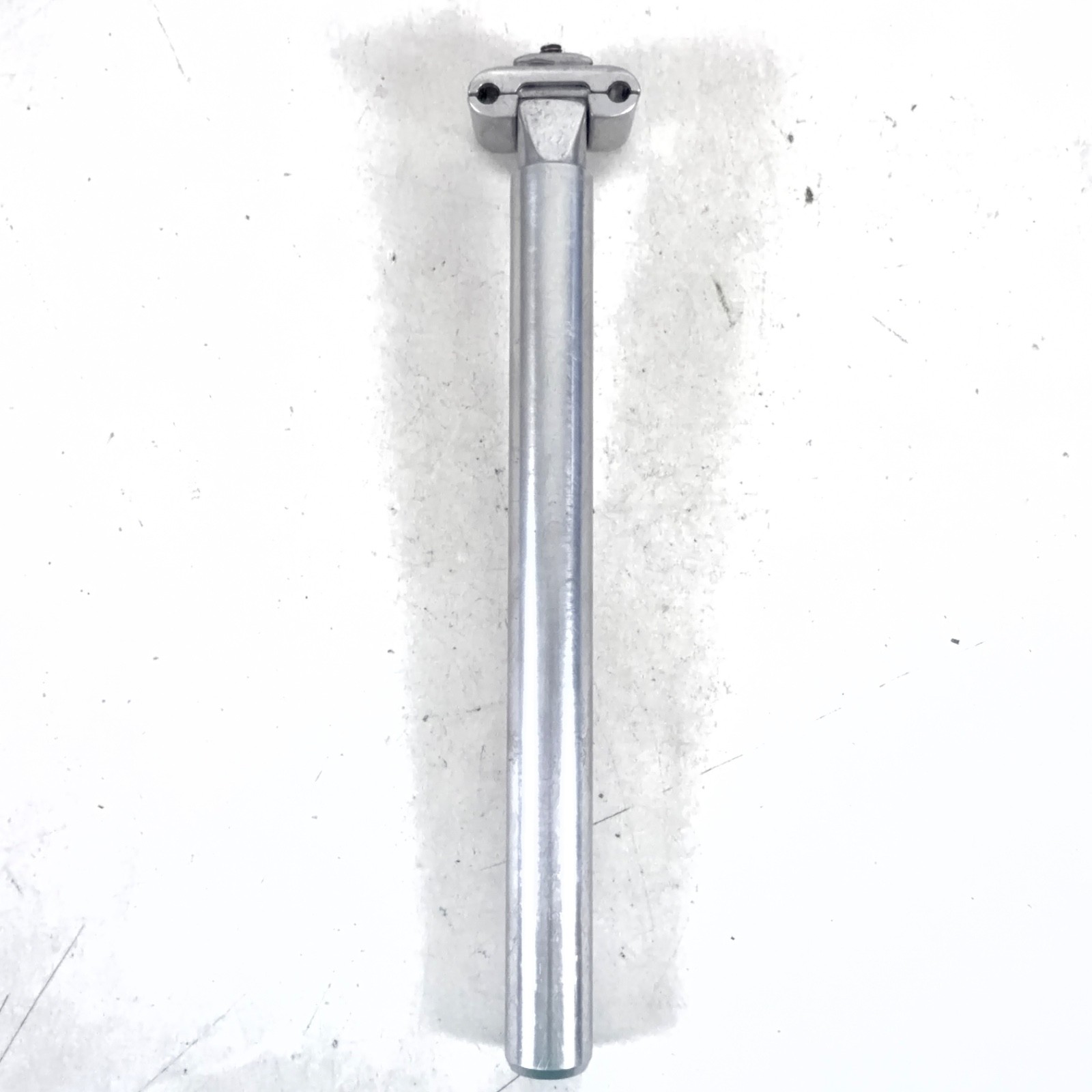 Kalloy Alloy Vintage Bike Seatpost Ø26.6/300mm, 25mm Setback, Silver, 340g