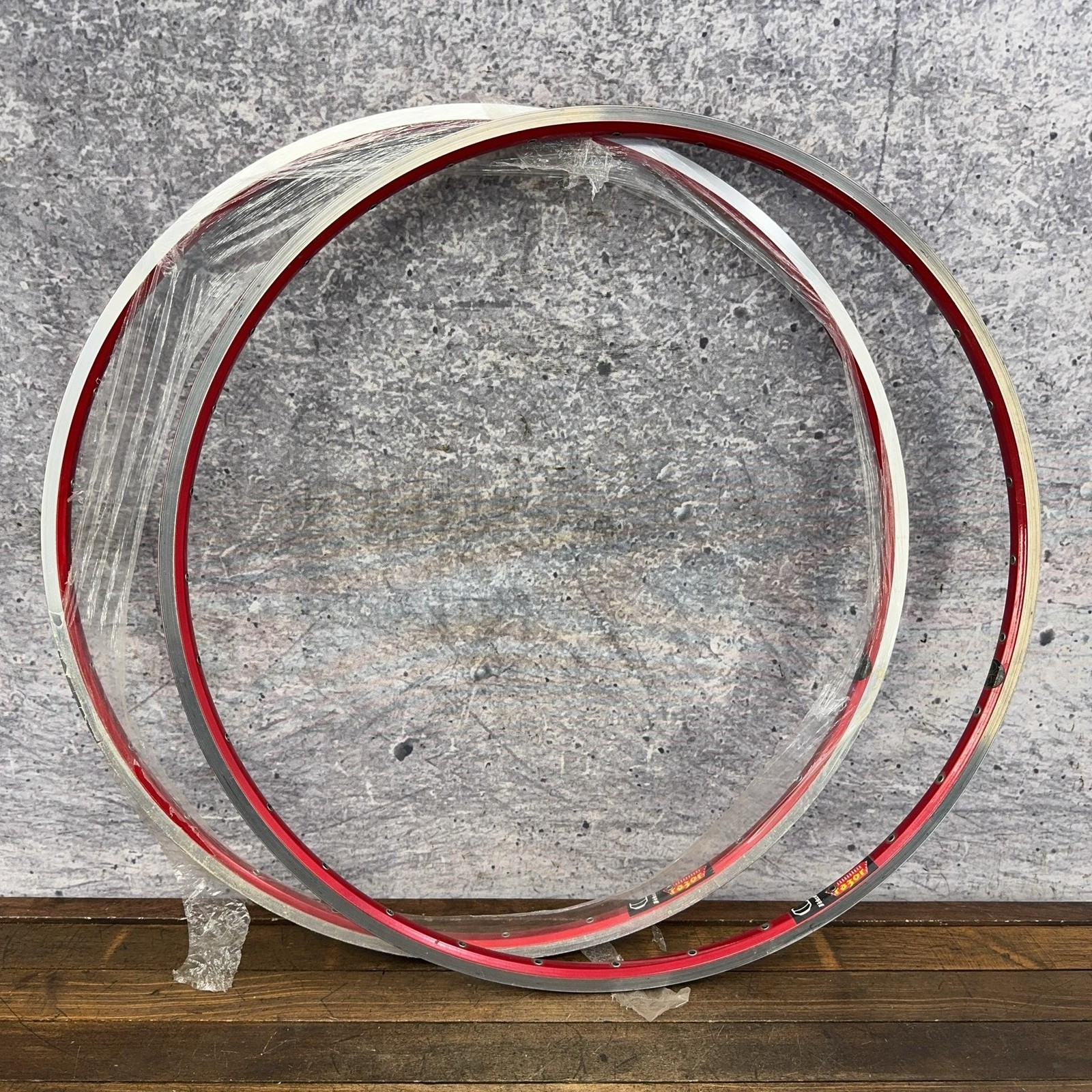 Velocity Razor 700c Rim Set 28H 32H Red Clincher Road Alloy Presta Australia