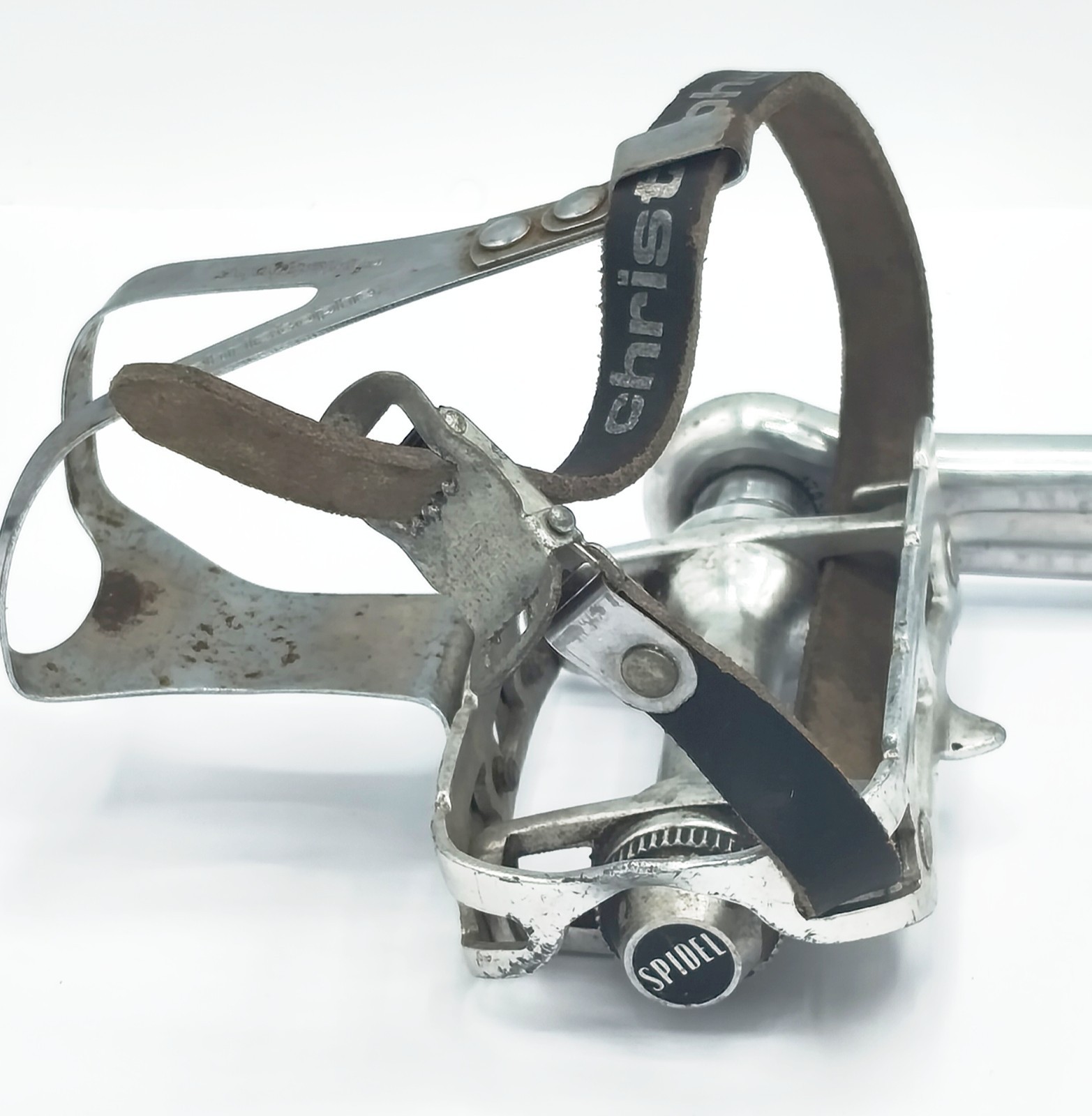 Stronglight 106 Spidel Triple Crankset 54 44 32 Vintage Pedals Christophe Bike