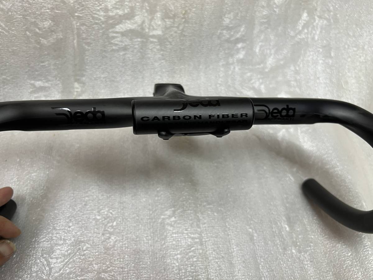 DEDA ALANERA Carbon Integrated Handlebar/Stem 390x100mm Road Bike Cockpit NEW