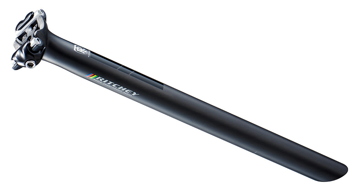 Ritchey WCS Carbon 1-Bolt Bike Seatpost Zero Offset Matte UD 31.6 x 400mm