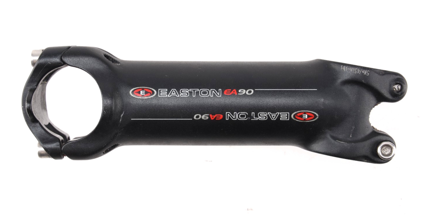 Easton EA90 Alloy Road Mountain Bike Stem 31.8x 120mm 10° 1 1/8″ Ti-Bolts