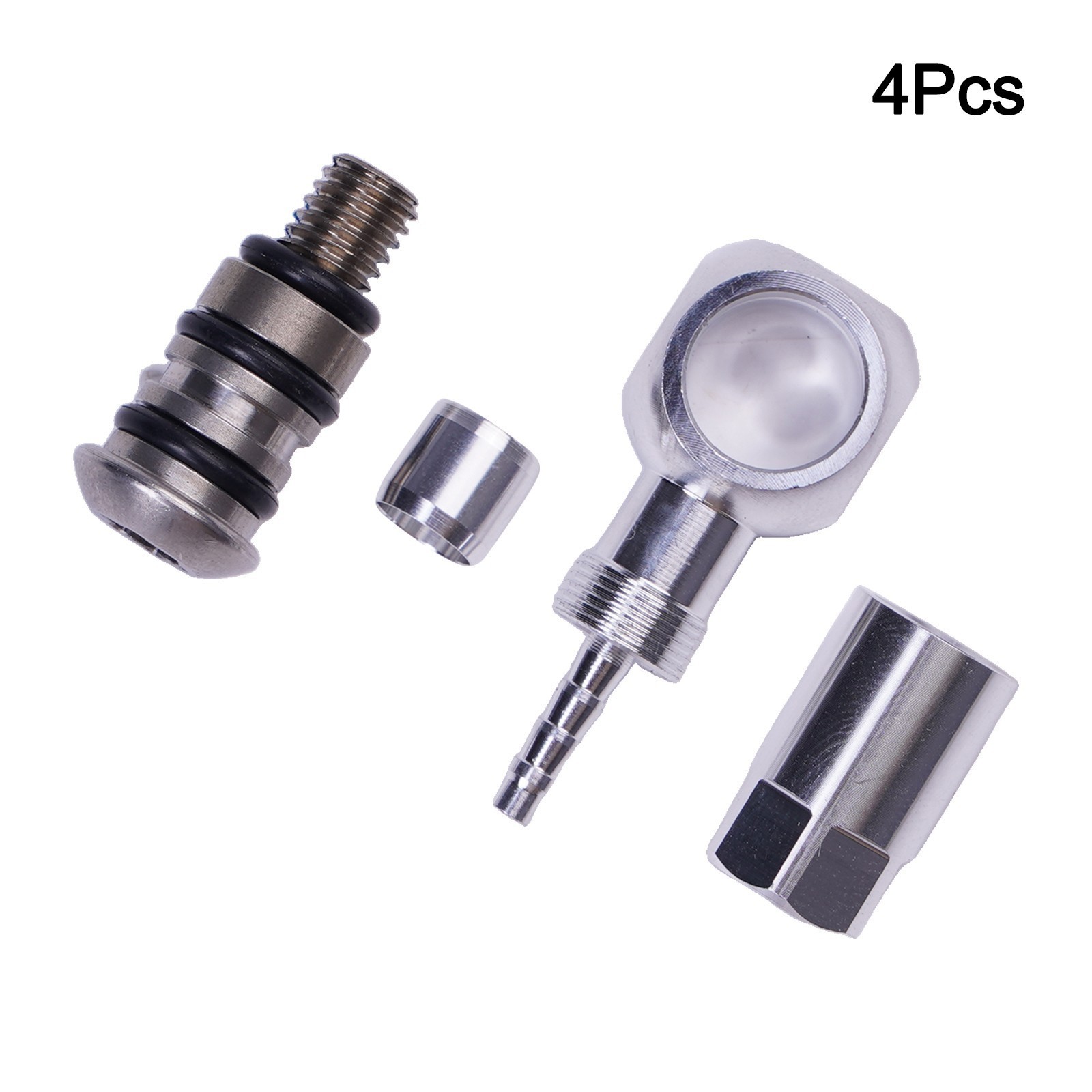 Sleek Aluminium Banjo Fitting with Reliable M5 Bolt for ZOOM875e Brakes