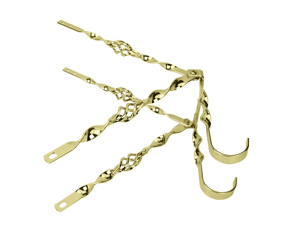 GENUINE VINTAGE LOWRIDER STEEL CAGE CONTINENTAL KIT IN GOLD FOR 20″ BICYCLES.