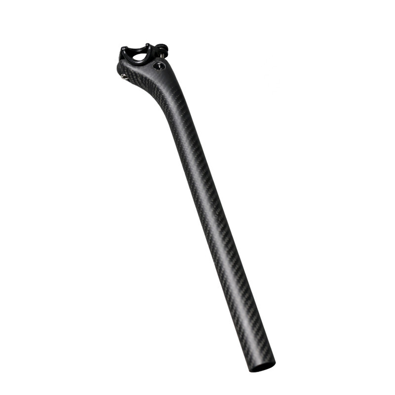 Carbon Fiber Seatpost Offset Mountain Road Bike Seatpost 25.4/27.2/30.8/31.6mm