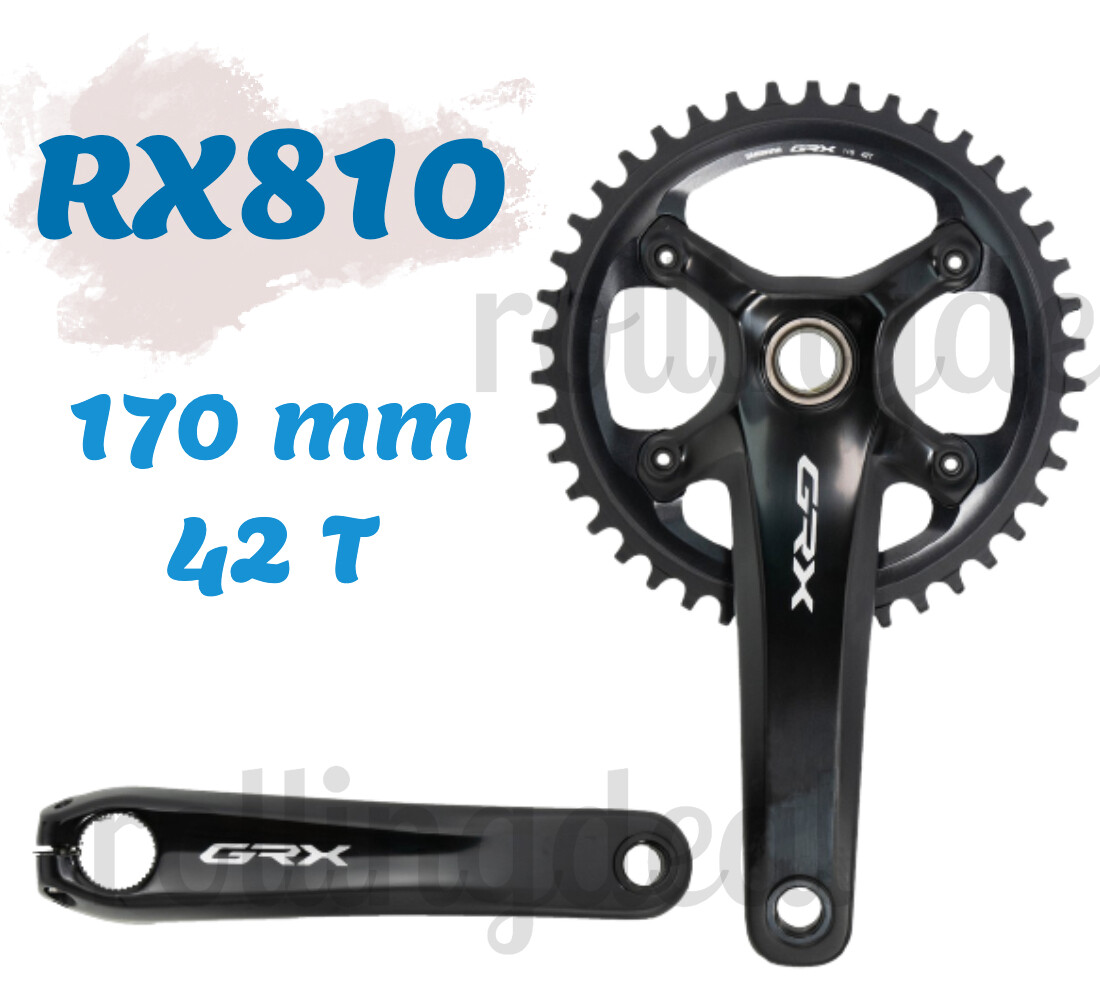 Shimano GRX FC-RX810 170mm 42T Chainwheel Crankset 11Speed (without BB)
