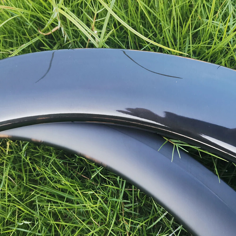 700C Carbon Bike Rims 28mm Wide 30/35/40/45/55/50/60mm Depth Road Bicycle Rims