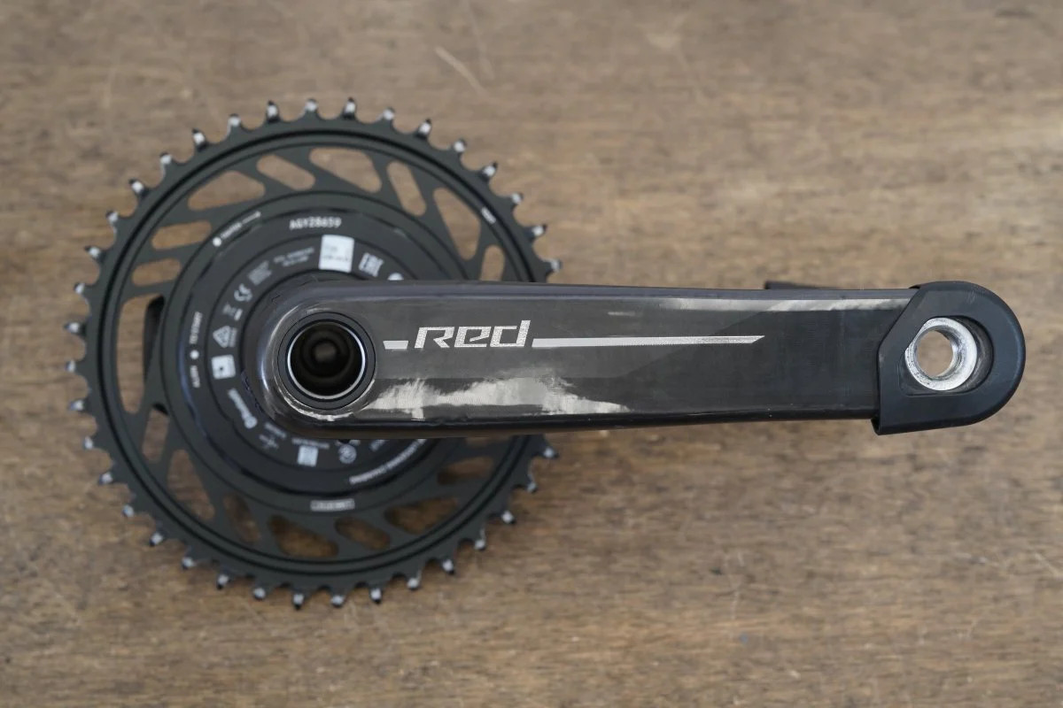 170mm 40T DUB SRAM Red AXS E1 Quarq 1x 12 Speed Power Meter Crankset 522g