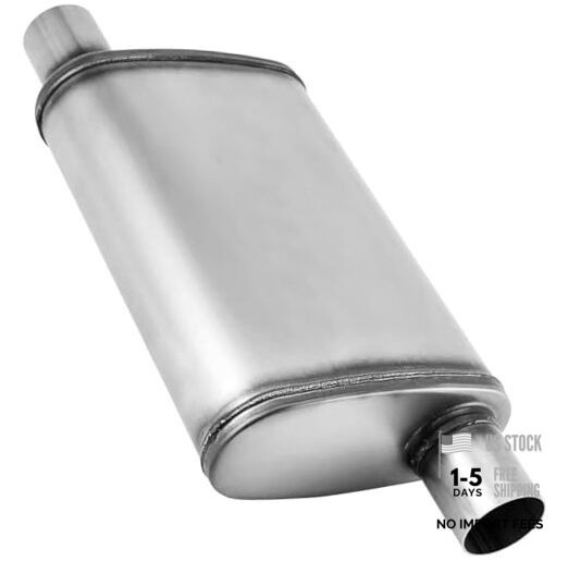 2.5 inch Universal Exhaust Mufflers,Muffler 2.5in OFF in | OFF out