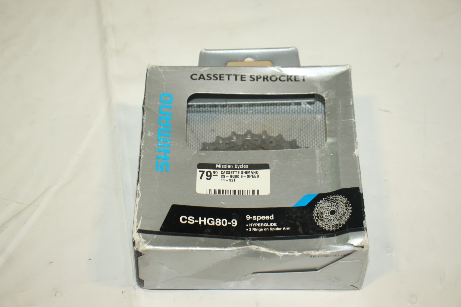 Shimano Cassette Sprocket CS-HG80-9 9 Speed Hyperglide