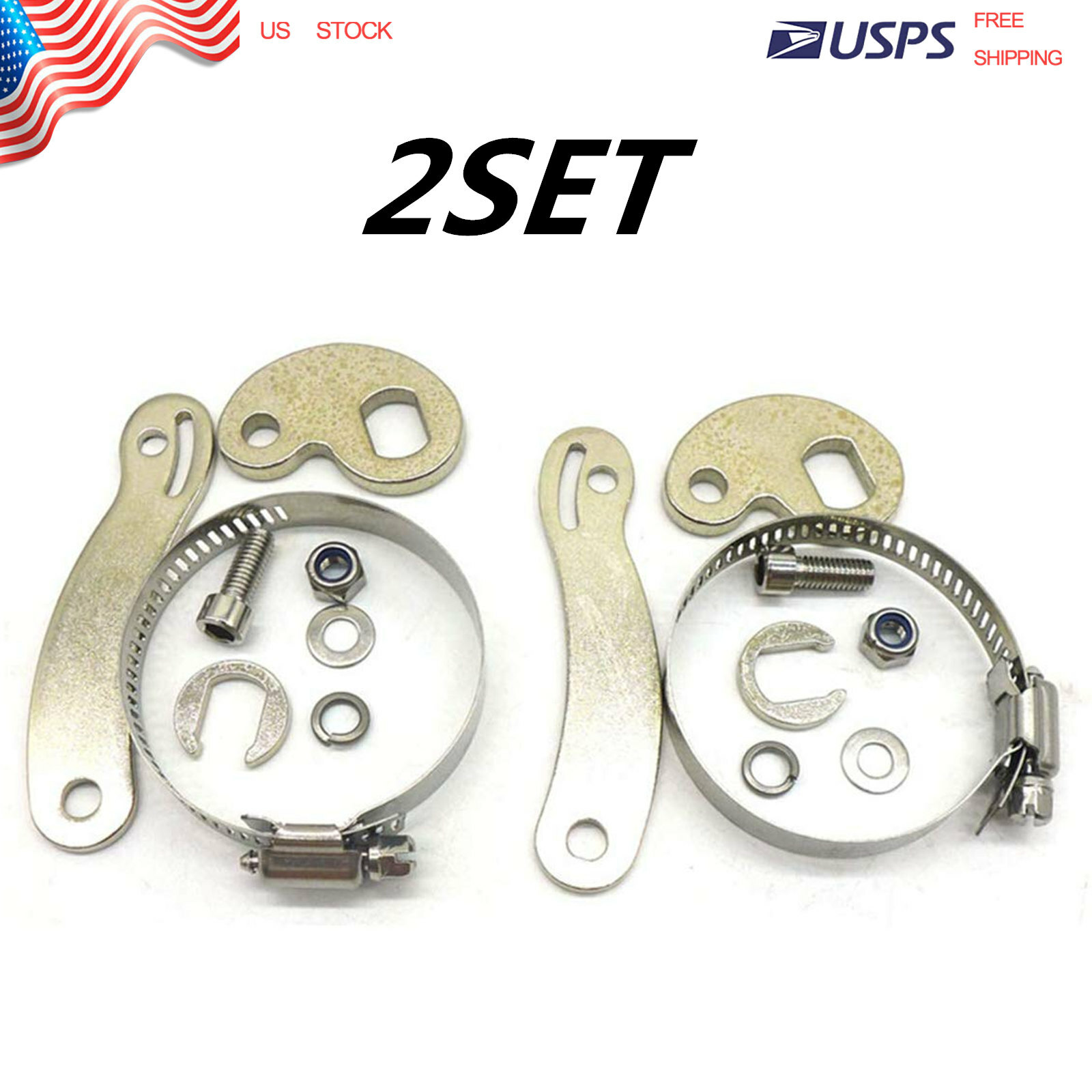 Universal Torque Arm Kit for Electric Bicycle E-Bike Front or Rear 2 Set