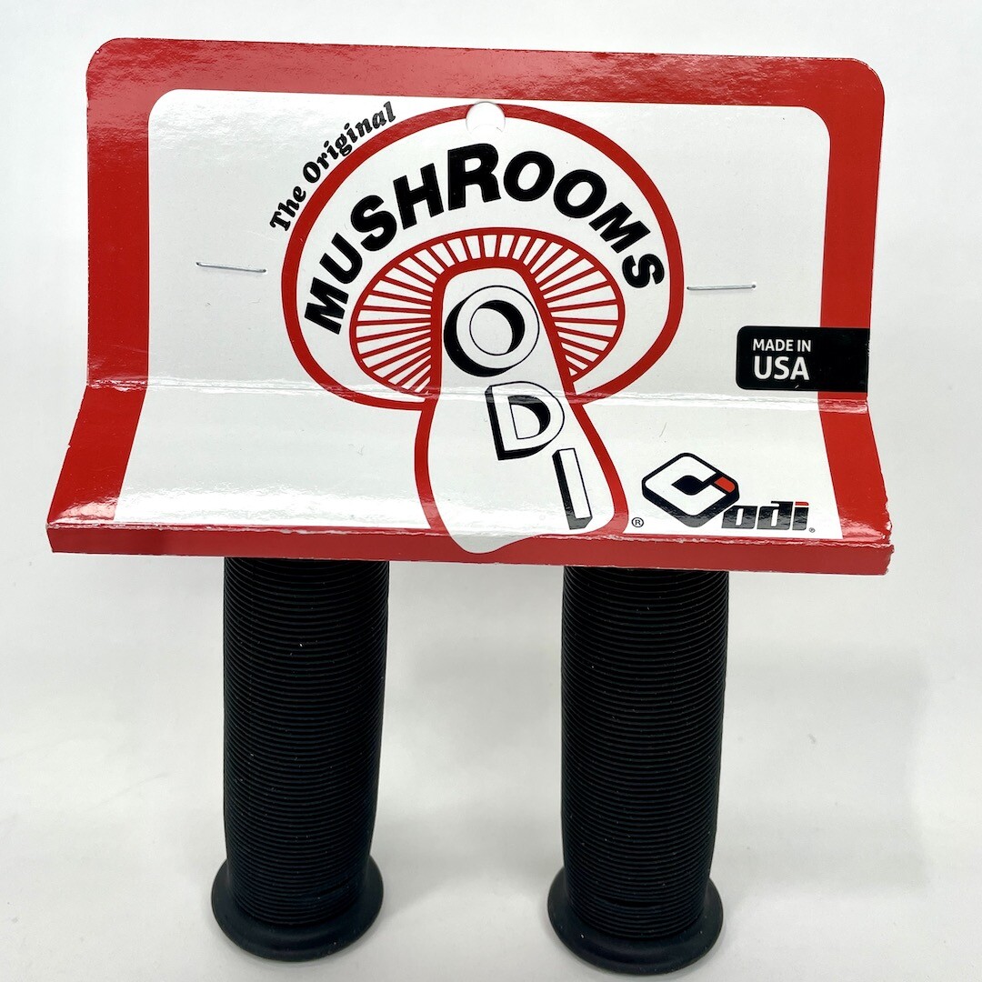 ODI Mushroom Single Ply Grips Black