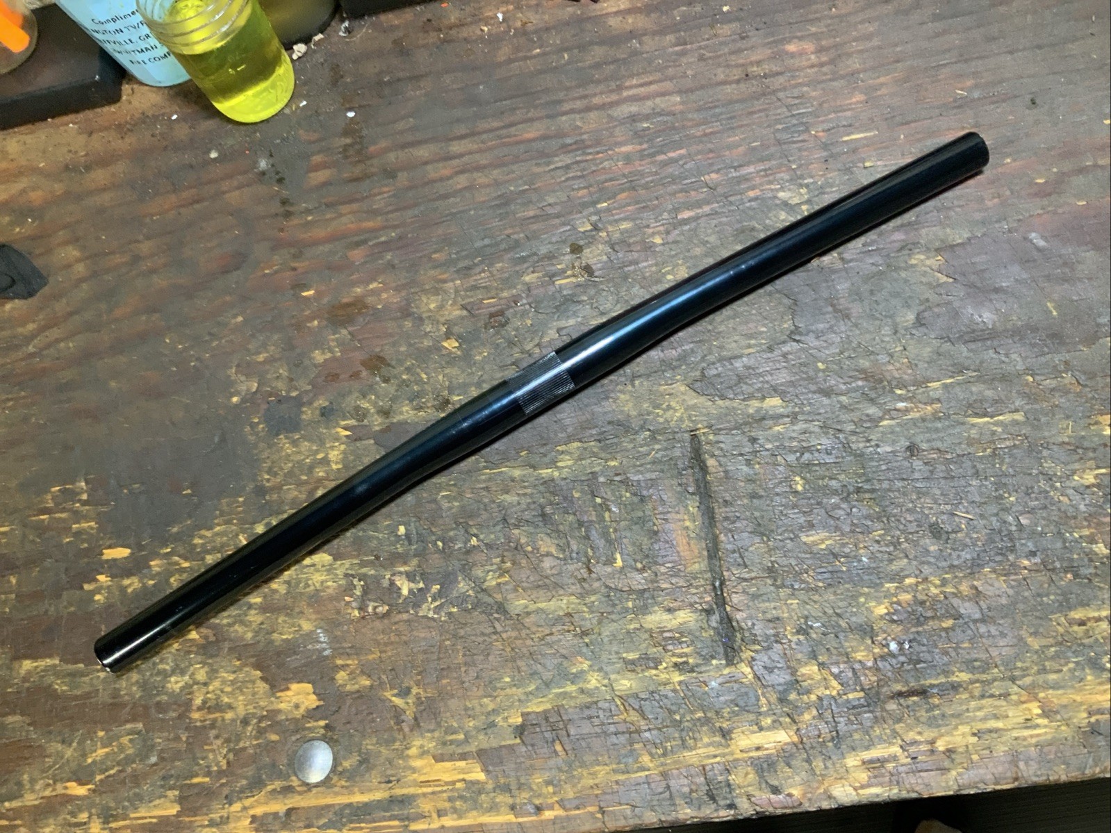 Kore Litebar Flat Handlebar 560mm 3 Degree Sweep 25.4mm Clamp Black