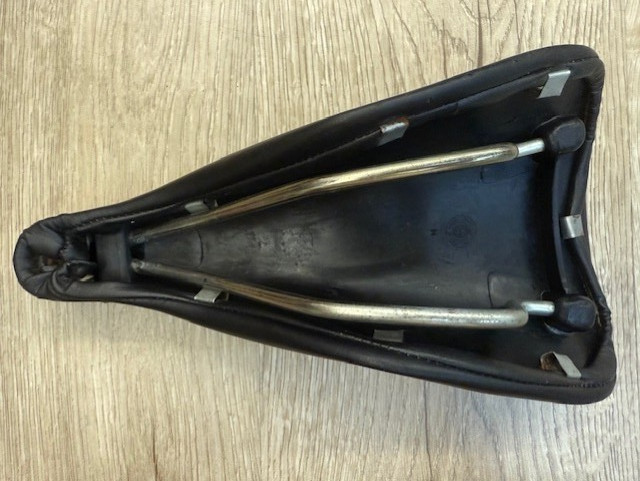 NOS Old School BMX Padded Saddle Taiwan Made Black Color without seat gut