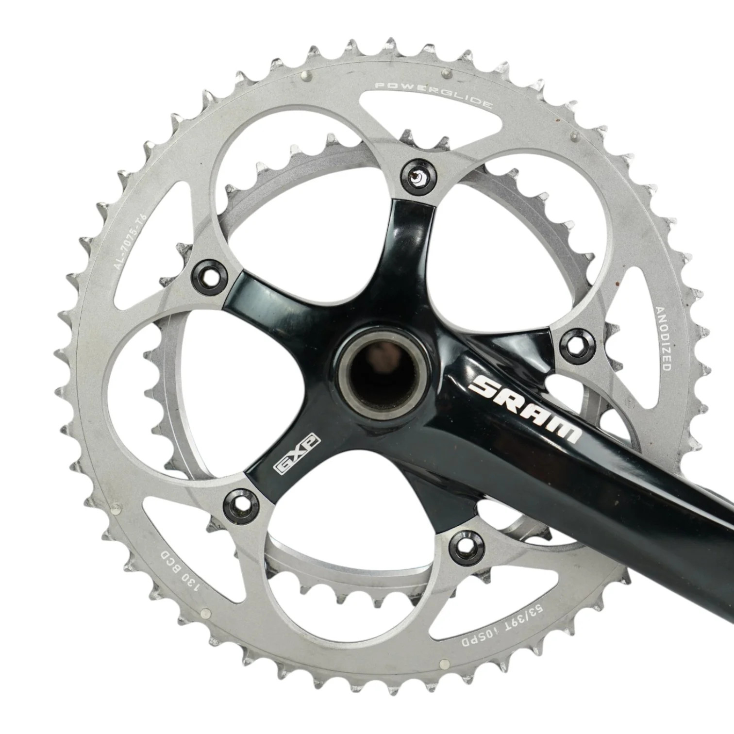 SRAM GXP Powerglide 53/39 Tooth 175mm Crankset