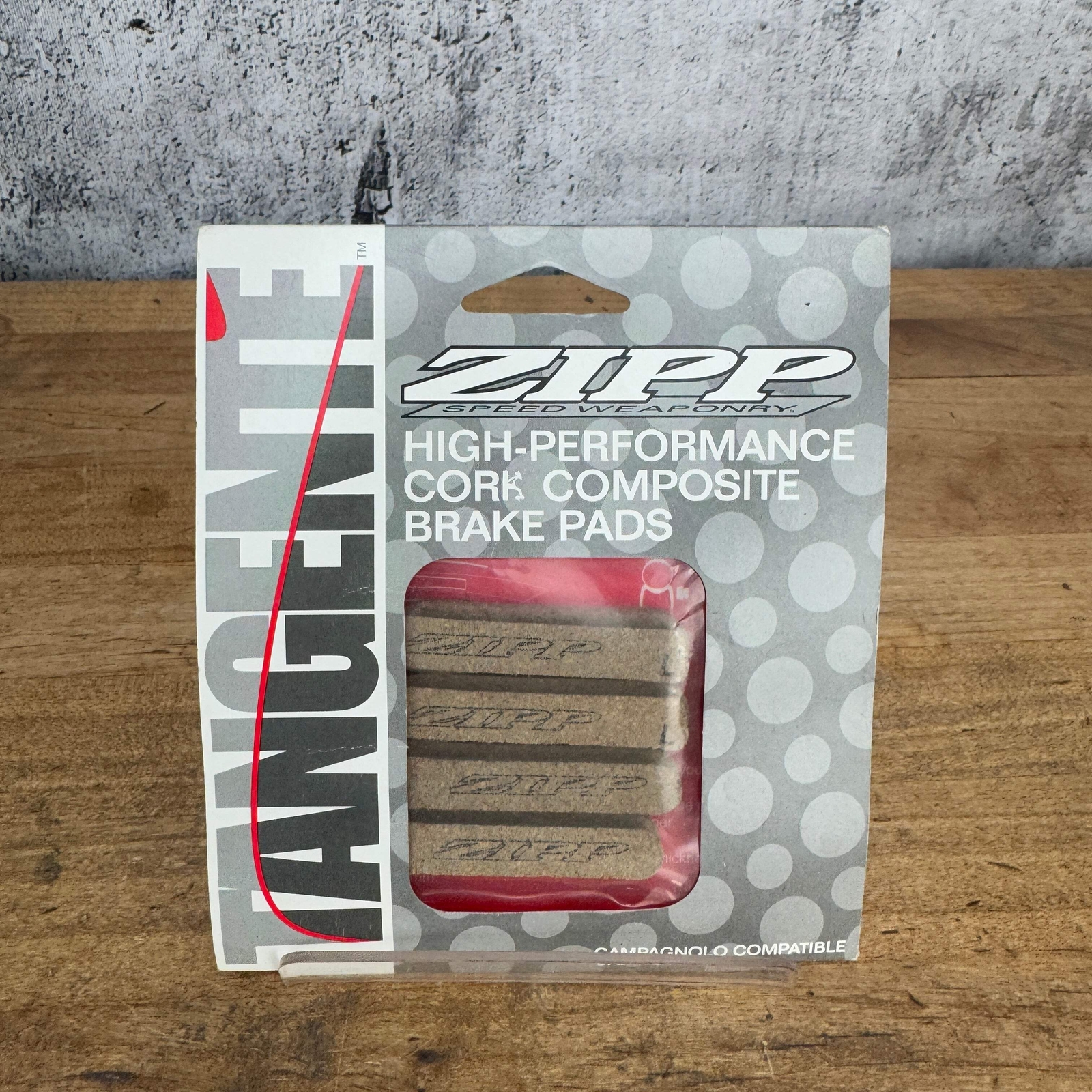 New! Zipp High Performance Cork Composite Brake Pads for Campagnolo Calipers