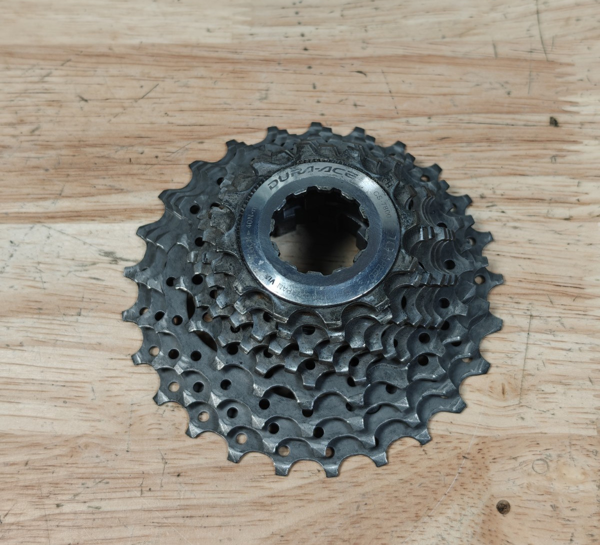 Shimano Dura-Ace CS-7800 Cassette 10 Speed 12-25 Tooth Titanium