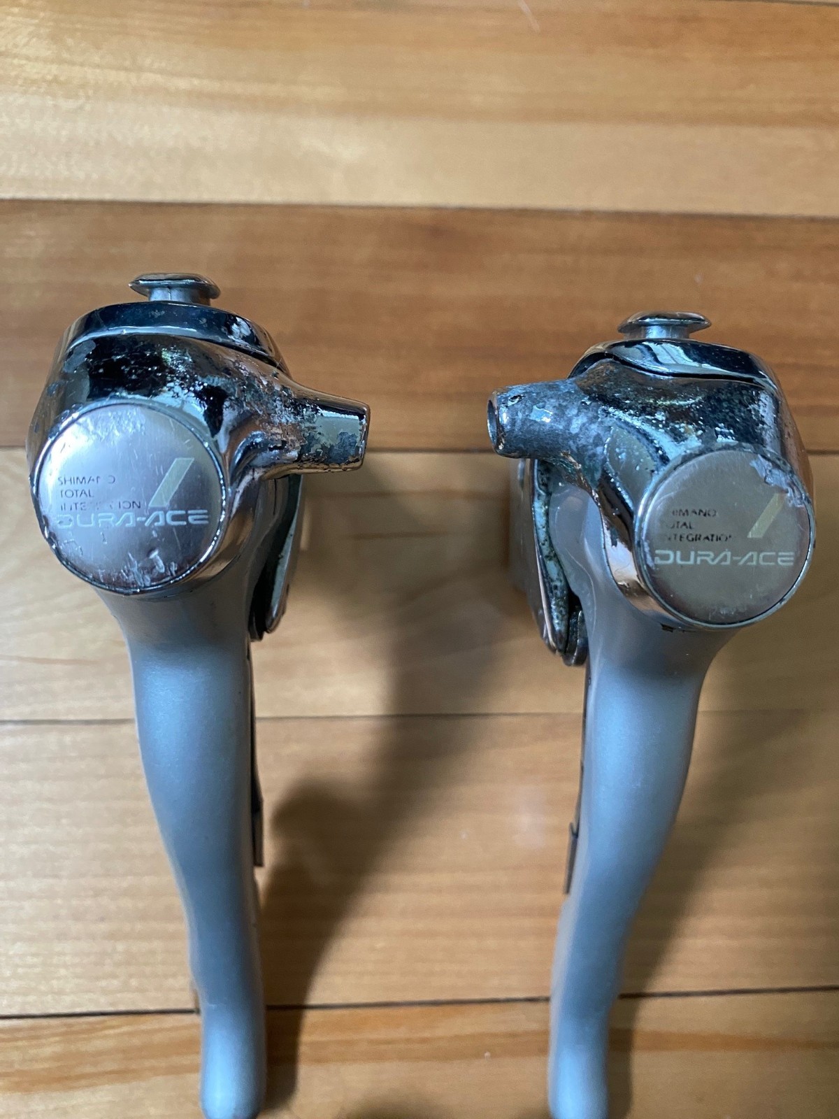 Vintage Shimano Dura Ace ST-7400 STI Dual Control Shifters Brake Levers 8 Speed