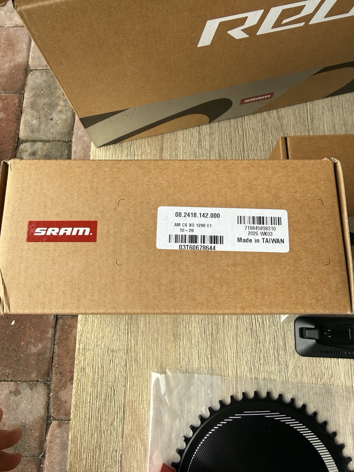 NEW SRAM Red AXS E1 12-Speed Electronic Groupset, NEW IN BOXES, 167.5mm, 10-28