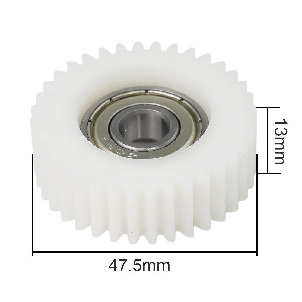 3pcs 36 Teeth 47.5×13.5mm Electric Bike Motor Nylon Planetary Gears With Bearing