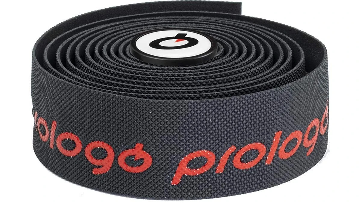 Prologo Onetouch handlebar tape U black / red road gravel bike gel polygrip