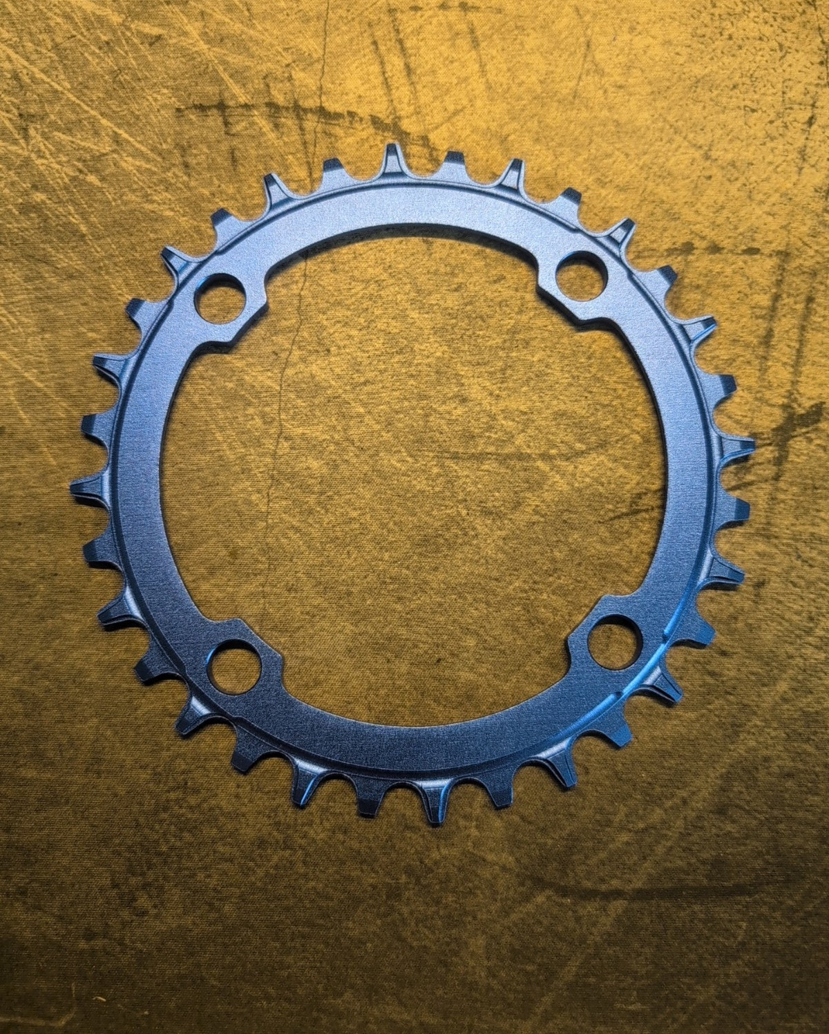 Deckas – Round – 104BCD 32T Narrow Wide Chainring Single Chainring – Blue
