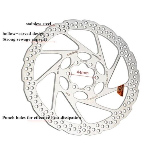 RT56 SHIMANO Bicycle MTB 160mm Rotors Bike Disc Brake Rotor + 6 Bolts US