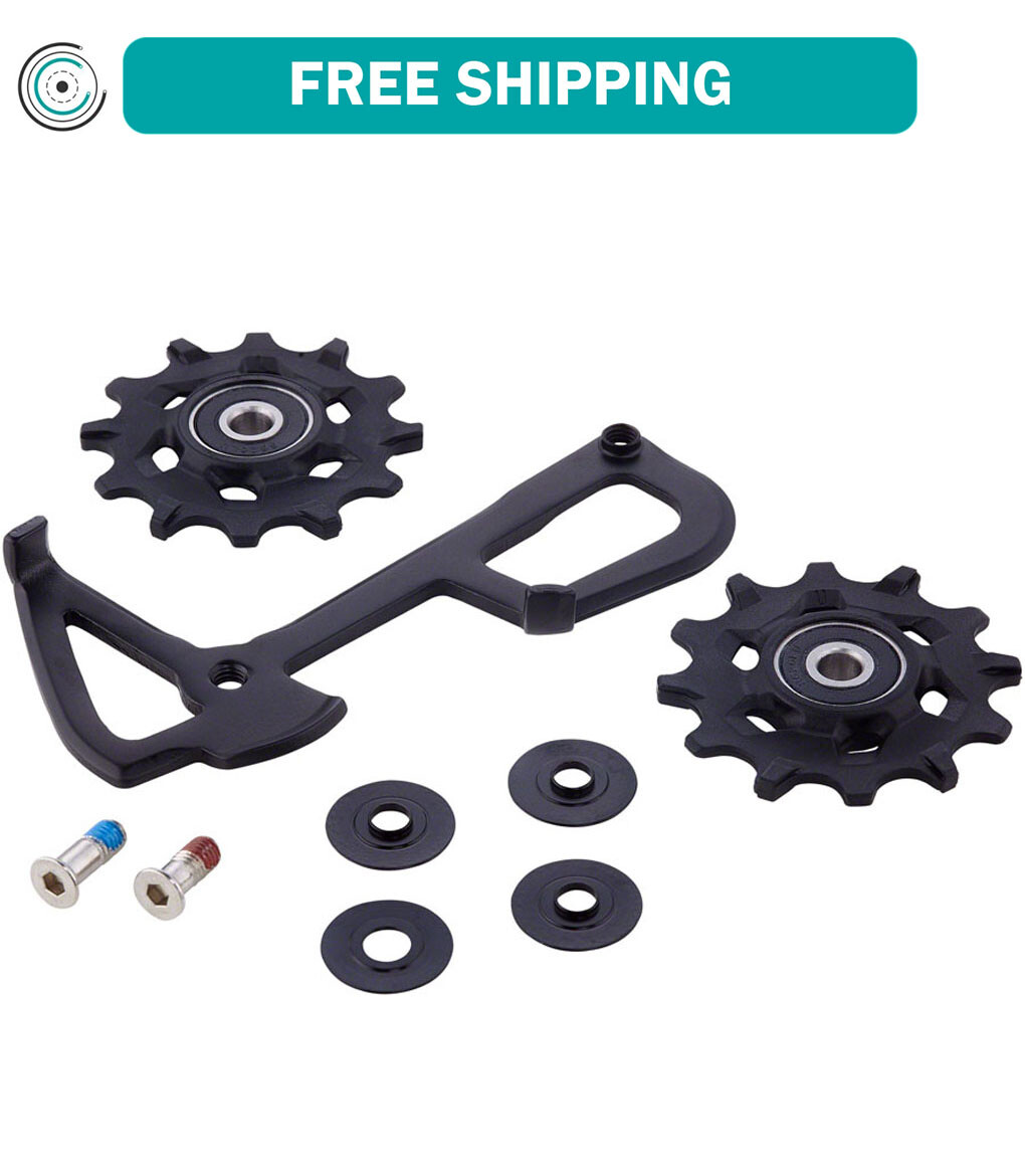 SRAM GX 1X11/Force1/Rival1 Type 2.1 Rear Derailleur Pulley Kit and Long Cage