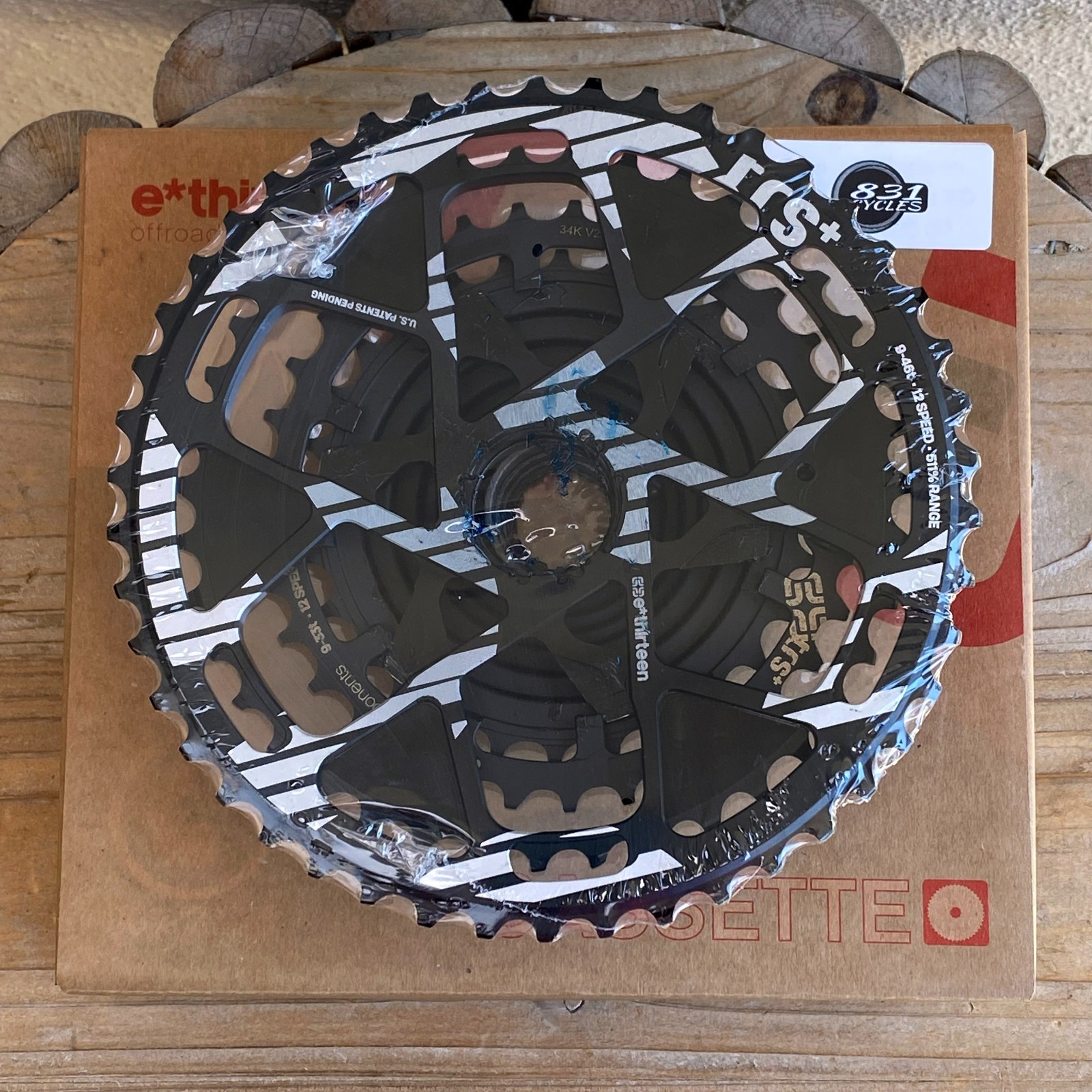 e*thirteen components TRS Plus 12-Speed Cassette – Black – 9-46t 12s – NEW