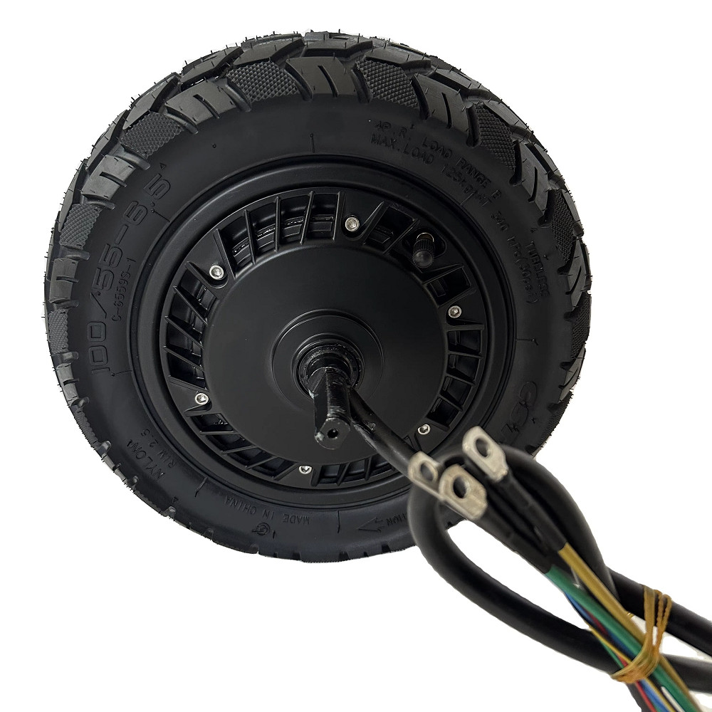 11 inch Dual Hall 60V 72V 3000w 5000w Brushless Disc Brake DIY Electric bike